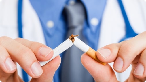 smoking can cause skin irritation