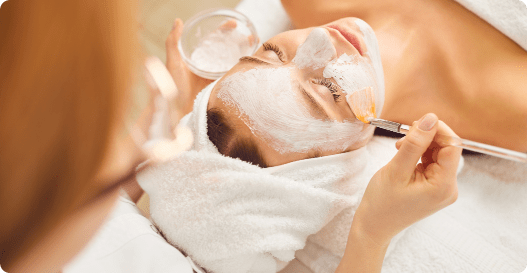 spa face treatment