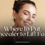 where to put concealer to lift face