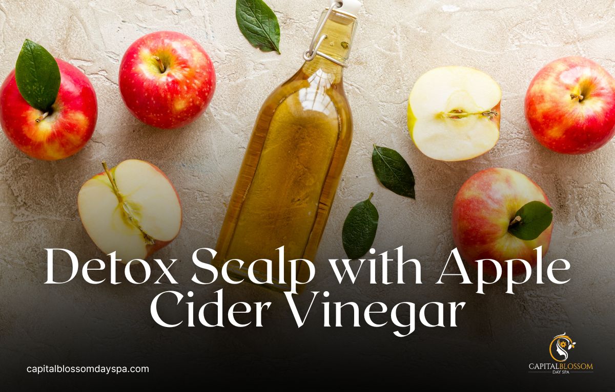 detox scalp with apple cider vinegar